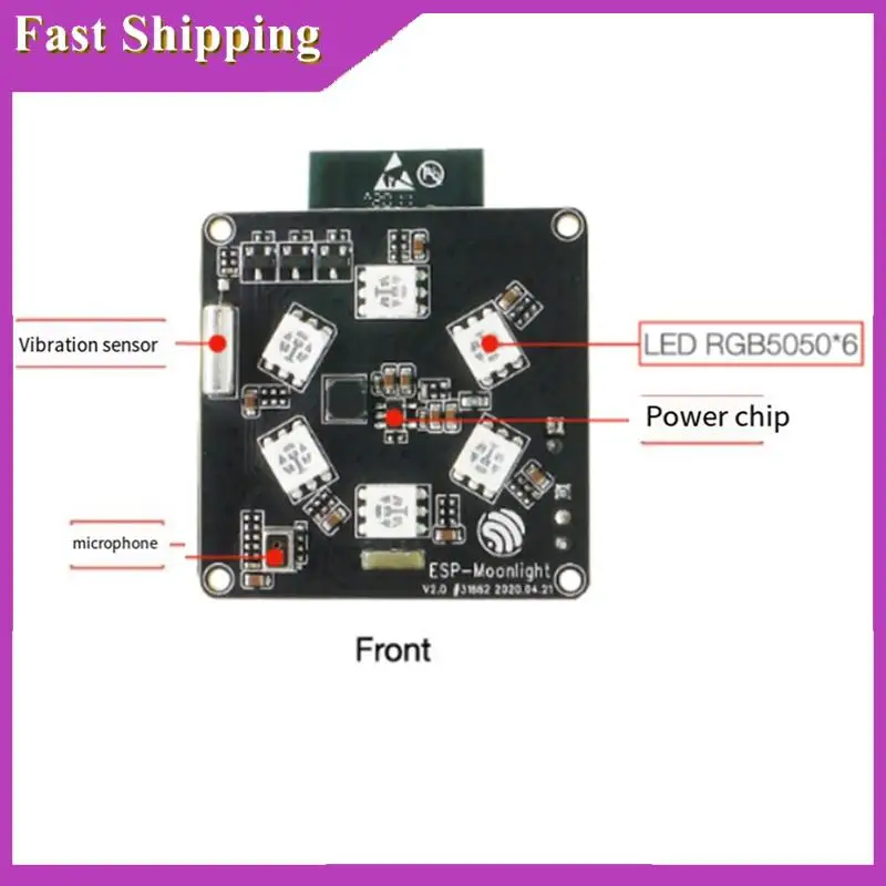 ABRI-The New ESP32-Moonlight Development Board Module Is Equipped With ESP32-WROOM-32D Module Computer Spare Parts Accessories P
ABRI-The New ESP32-Moonlight Development Board Module Is Equipped With ESP32-WROOM-32D Module Computer Spare Parts Accessories P