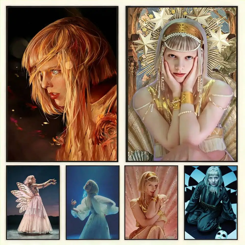 Aurora Aksnes Singer Poster Versatile HD Waterproof Wall Art Self-Adhesive Decor for Any Space Ideal Gift
Aurora Aksnes Singer Poster Versatile HD Waterproof Wall Art Self-Adhesive Decor for Any Space Ideal Gift