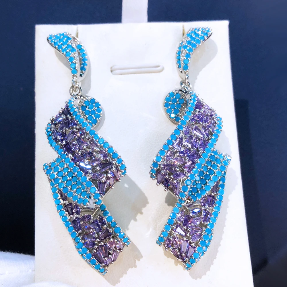 GODKI 45mm Twist Style Full Mirco Paved Micro Zirconia Women Bridal Dress Wedding Everyday Drop Earring Fashion Jewelry
GODKI 45mm Twist Style Full Mirco Paved Micro Zirconia Women Bridal Dress Wedding Everyday Drop Earring Fashion Jewelry