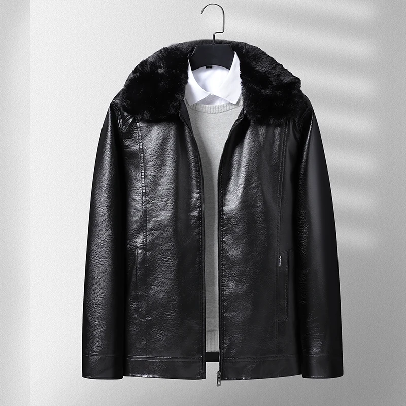 Casual Motor Biker PU Leather Jacket Men Autumn Motorcycle Slim Fleece Jacket Coat Men Winter Outdoor Men Fashion Leather Jacket
Casual Motor Biker PU Leather Jacket Men Autumn Motorcycle Slim Fleece Jacket Coat Men Winter Outdoor Men Fashion Leather Jacket