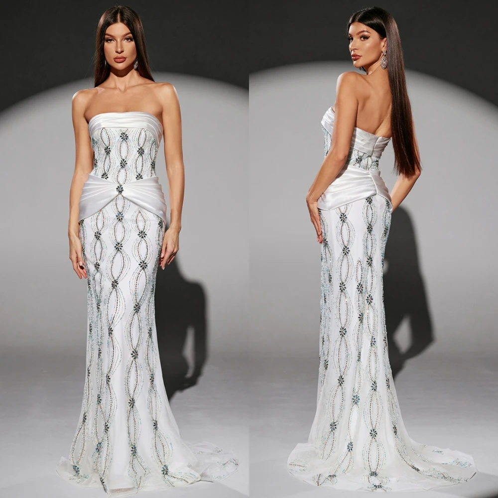 Customized Graceful Strapless Evening Dress and Exquisite Organza Special Occasion Gowns and Delicate Crystal Party Dresses
Customized Graceful Strapless Evening Dress and Exquisite Organza Special Occasion Gowns and Delicate Crystal Party Dresses