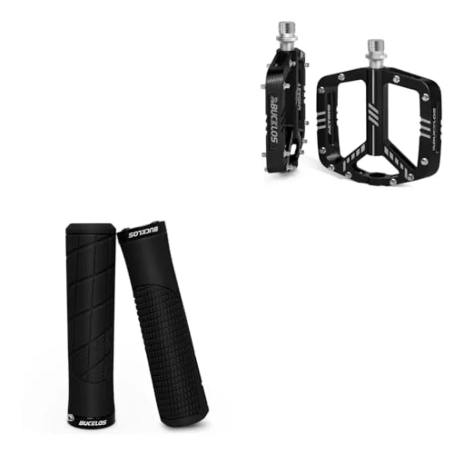Nonslip Bicycle Handlebar Grips Bike Grips Single Lock on for Mountain Bike Bike Handlebar and MTB Flat Aluminum Alloy Pedal wi
Nonslip Bicycle Handlebar Grips Bike Grips Single Lock on for Mountain Bike Bike Handlebar and MTB Flat Aluminum Alloy Pedal wi