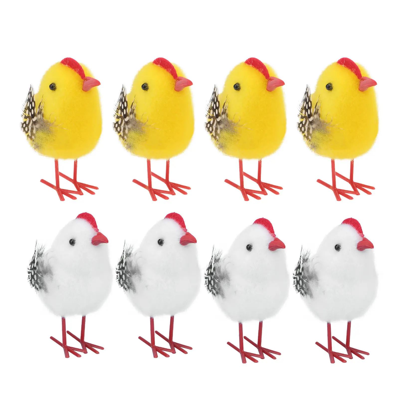 8Pcs Easter Chicken Ornament Set Charming Exquisite Festive Decor for Easter Party Table Showcase Door Window Wall Hanging Gift
8Pcs Easter Chicken Ornament Set Charming Exquisite Festive Decor for Easter Party Table Showcase Door Window Wall Hanging Gift