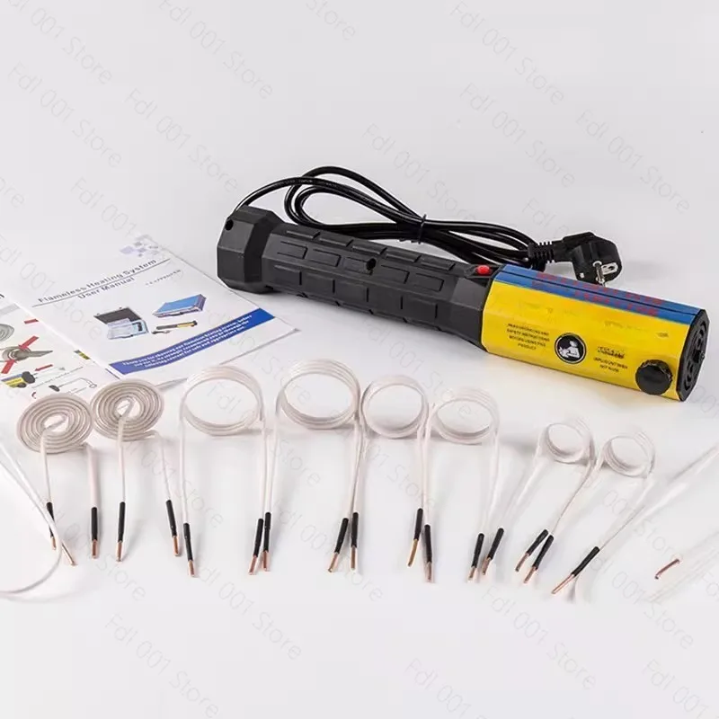1000W Flameless Electromagnetic Magnetic Induction Heater With 8 Pieces Coil Kits For Auto Use Bolt Remover Repair Machine
1000W Flameless Electromagnetic Magnetic Induction Heater With 8 Pieces Coil Kits For Auto Use Bolt Remover Repair Machine
