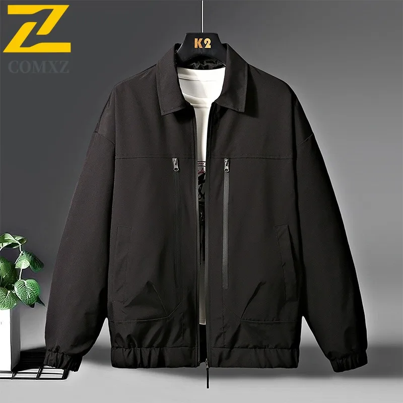 COMXZ 2025 New Jacket Men Leisure Stand Collar Camping Versatile Coat Travel Windproof Thin Trendy Men Spring Autumn Garment
COMXZ 2025 New Jacket Men Leisure Stand Collar Camping Versatile Coat Travel Windproof Thin Trendy Men Spring Autumn Garment