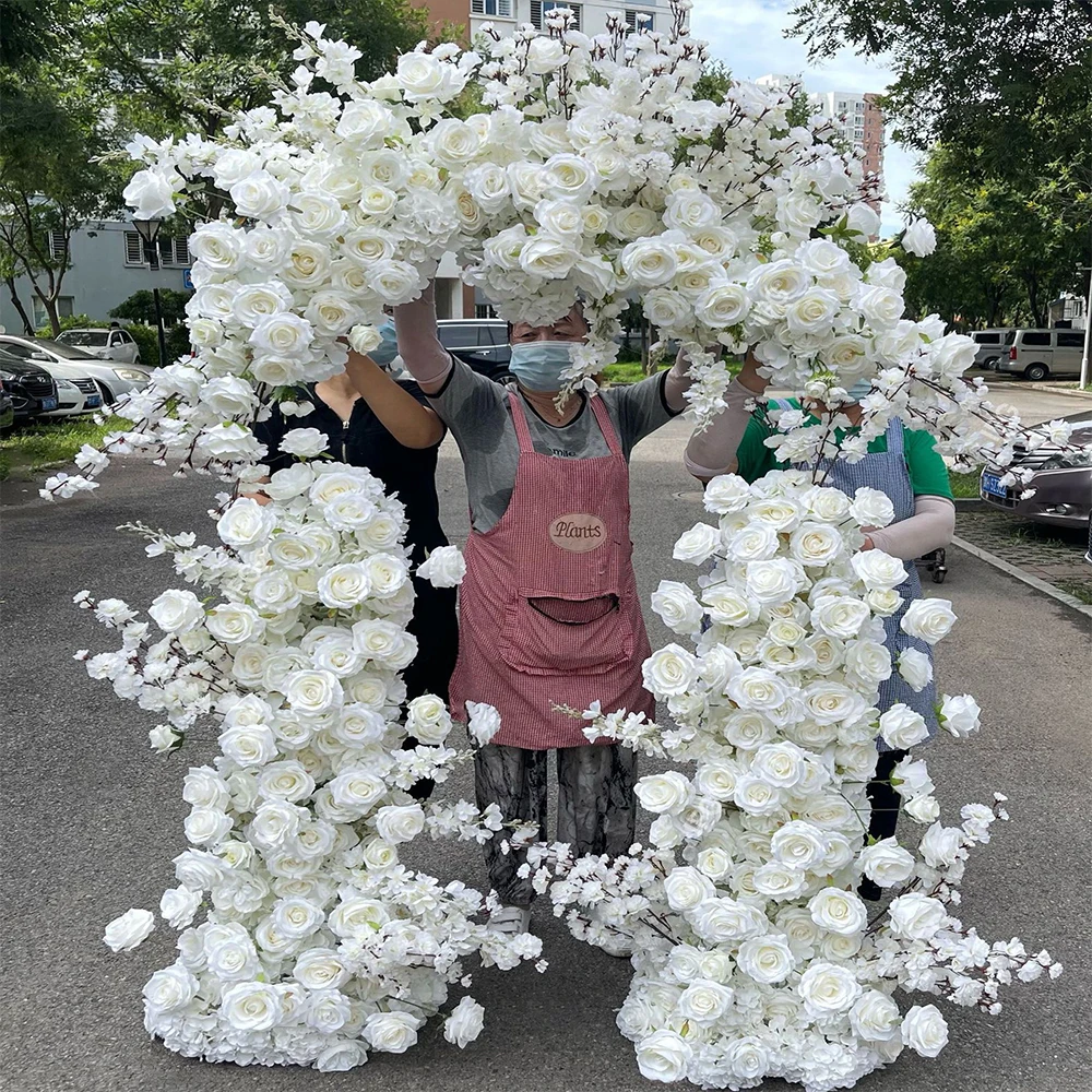 White Rose Artificial Flower Runner Large Table Centerpiece Wedding Arch Backdrop Flower Row Party Event Decor Props
White Rose Artificial Flower Runner Large Table Centerpiece Wedding Arch Backdrop Flower Row Party Event Decor Props