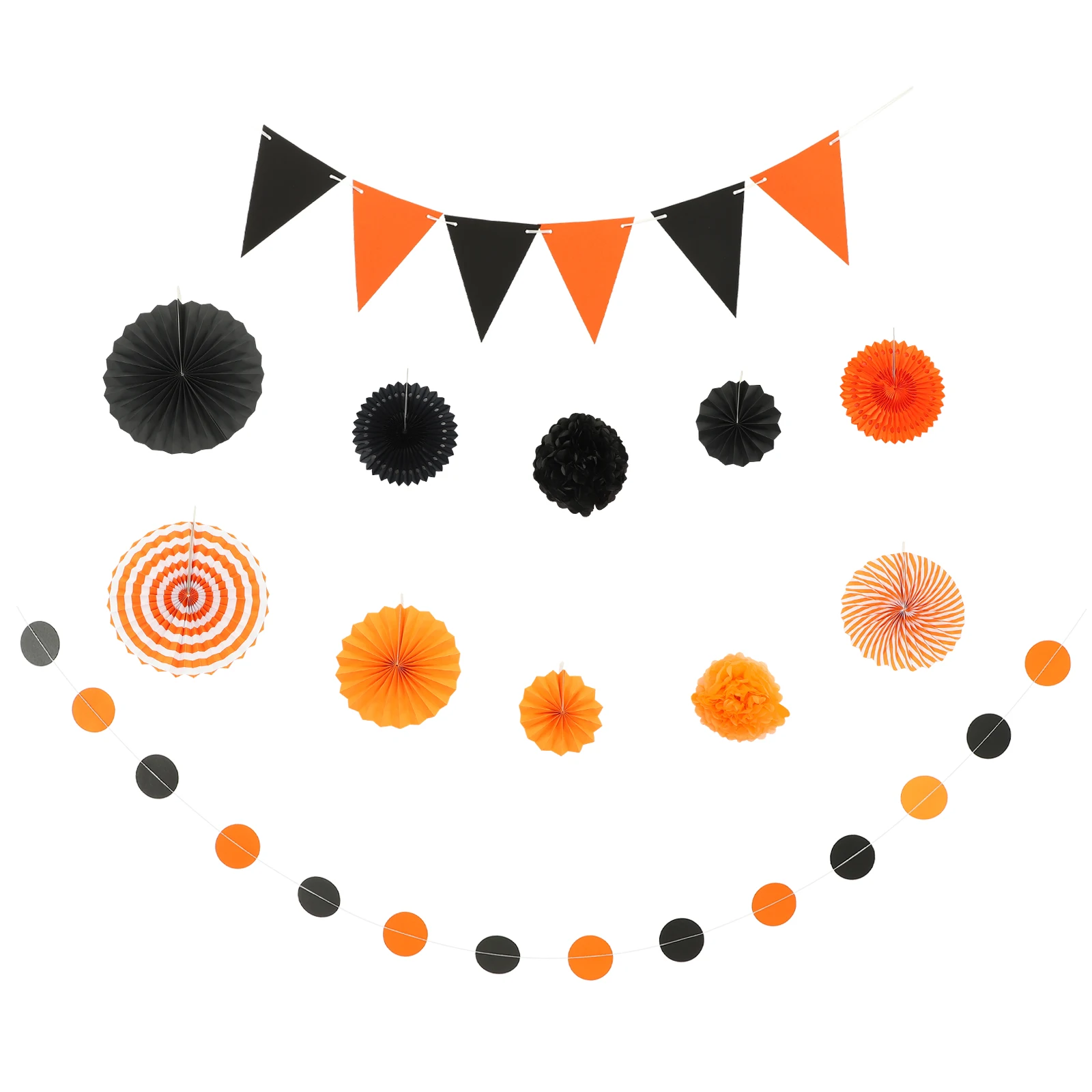 1 set Halloween Paper Fans Decor Hanging Fan Banner Kids Party DIY Witch Theme Home Decor Reusable Long Term Use Festive
1 set Halloween Paper Fans Decor Hanging Fan Banner Kids Party DIY Witch Theme Home Decor Reusable Long Term Use Festive
