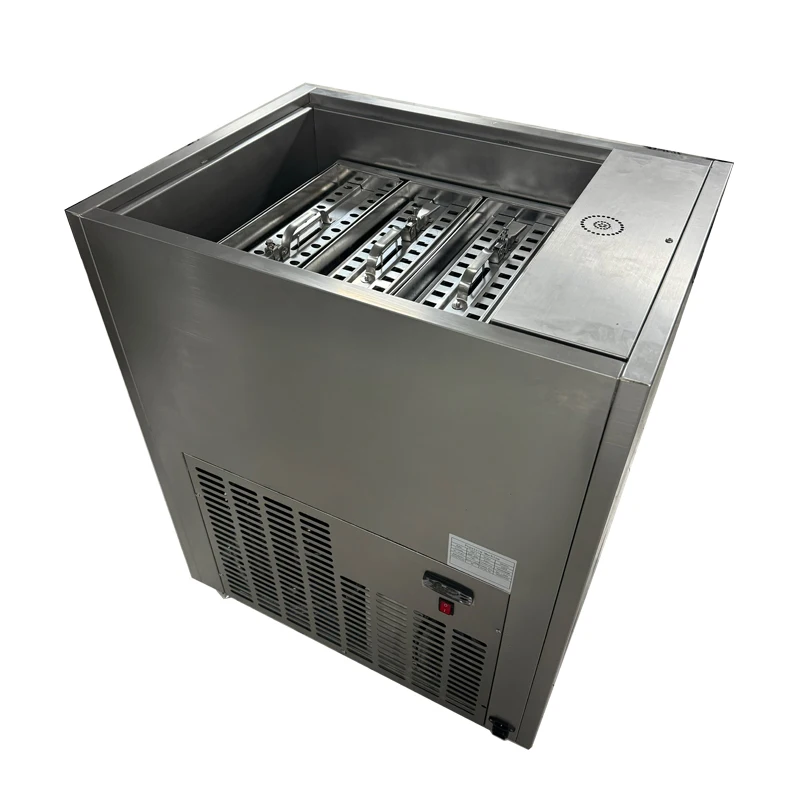 Stainless Steel 304 Ice Cream Popsicle Machine / Popsicle Freezer / Popsicle Ice Lolly Machine
Stainless Steel 304 Ice Cream Popsicle Machine / Popsicle Freezer / Popsicle Ice Lolly Machine