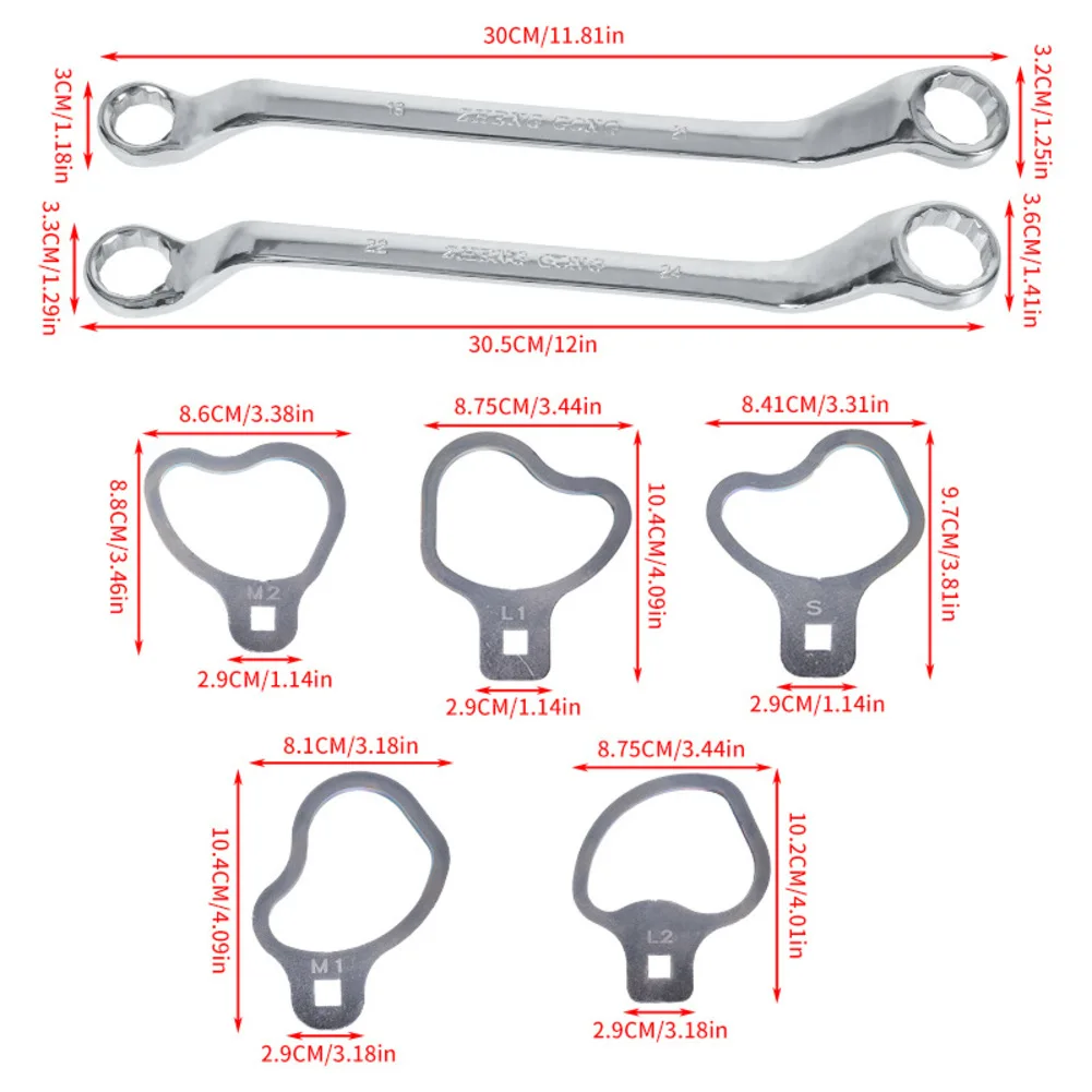 For Chevrolet and Camshaft Adjustment Tool Featuring 18/21/22/24mm Wrenches for Engine Timing Service and Repair
For Chevrolet and Camshaft Adjustment Tool Featuring 18/21/22/24mm Wrenches for Engine Timing Service and Repair