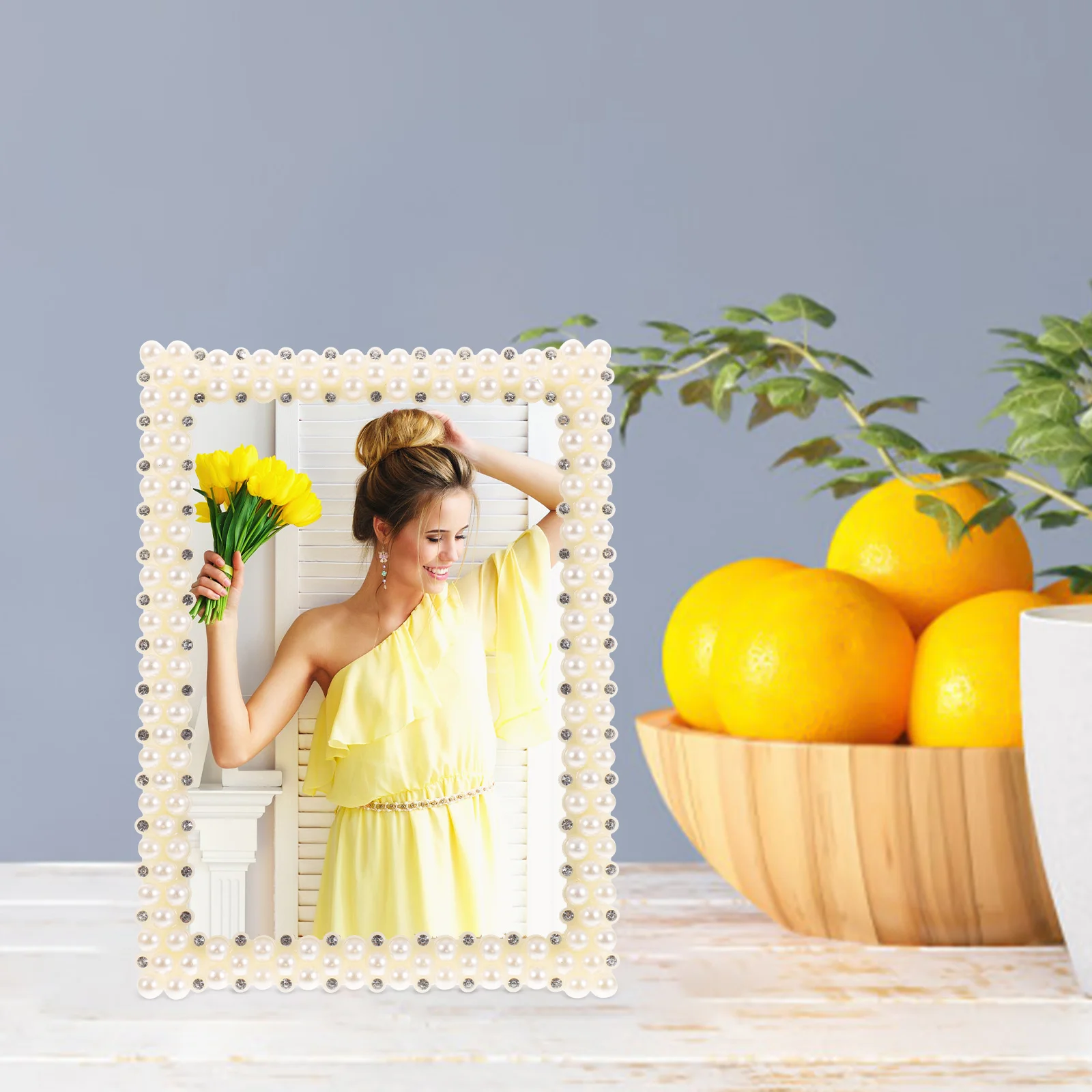 5x7 inch Photo Frame Resin Decorative Desktop Stand Wedding Gift Vintage Home Use Thickened Frame for Couples
5x7 inch Photo Frame Resin Decorative Desktop Stand Wedding Gift Vintage Home Use Thickened Frame for Couples