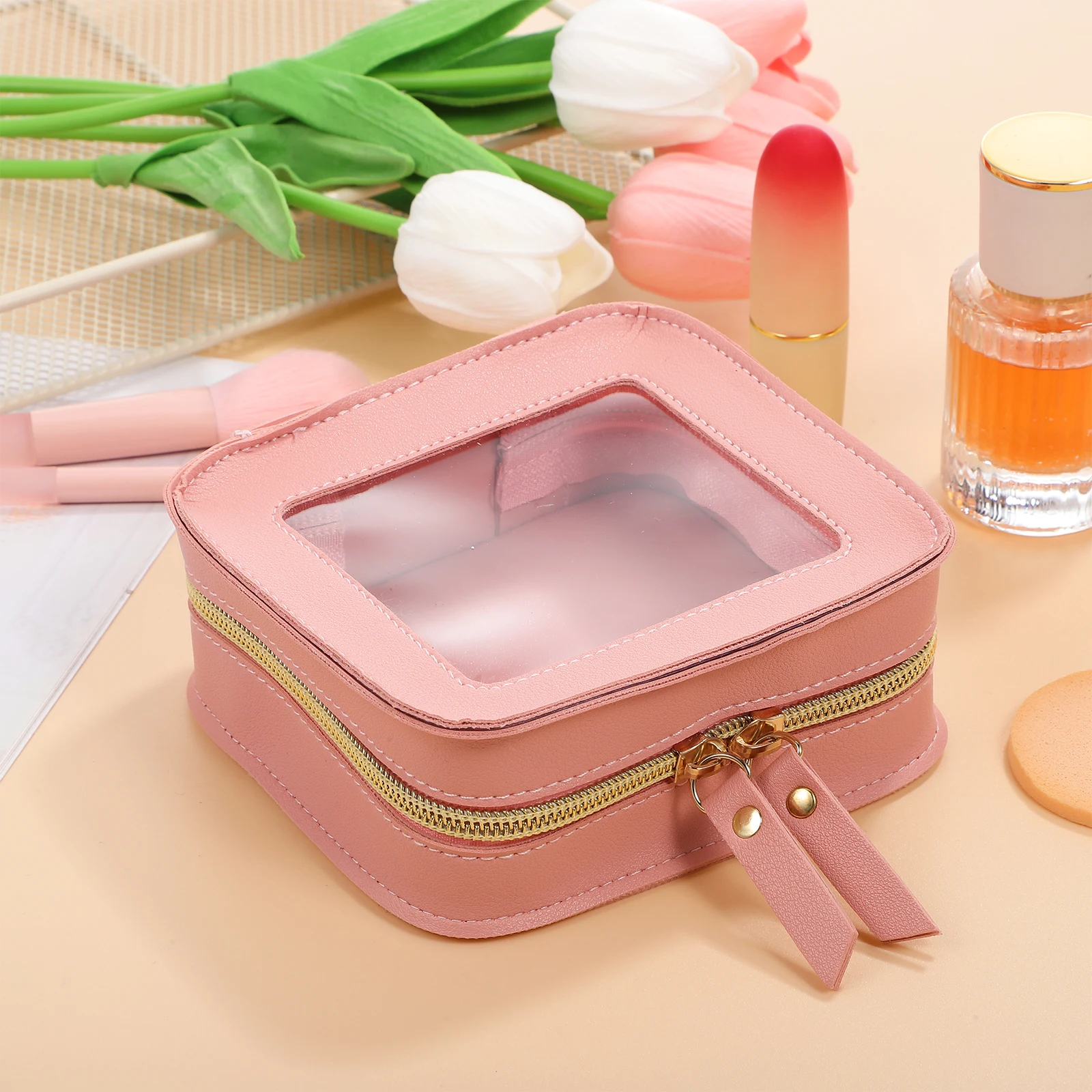 Clear Mini Makeup Bag Travel Organizer Toiletry Pouch Lightweight Zipper Storage Case for Women Portable Vanity Brush
Clear Mini Makeup Bag Travel Organizer Toiletry Pouch Lightweight Zipper Storage Case for Women Portable Vanity Brush