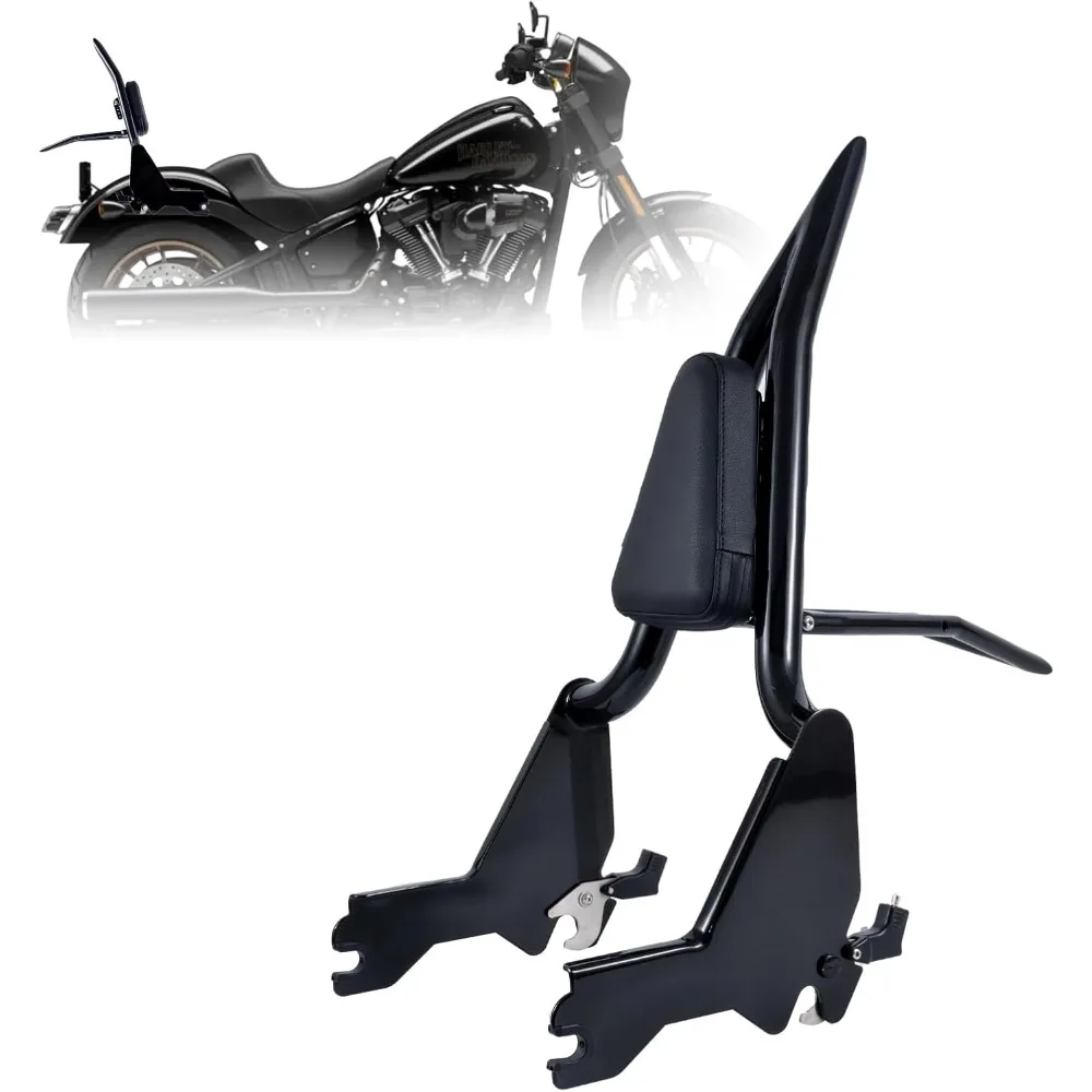 Adjustable One-Piece Holdfast Sissy Bar Luggage Rack Passenger Backrest with Lock for Harley Davidson Low Rider Sport Glide FLSB
Adjustable One-Piece Holdfast Sissy Bar Luggage Rack Passenger Backrest with Lock for Harley Davidson Low Rider Sport Glide FLSB