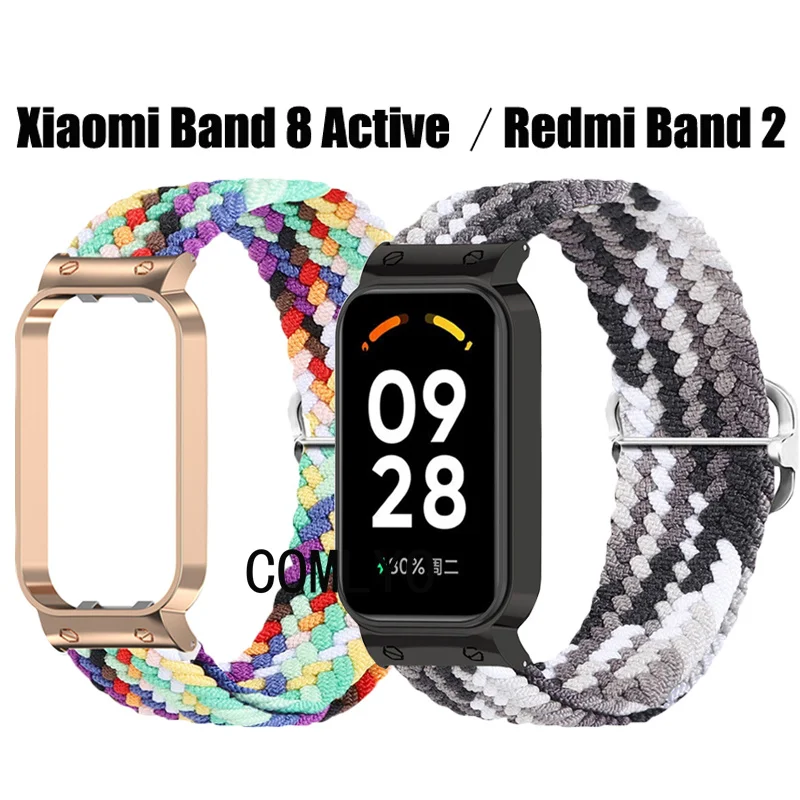 Нейлоновый мягкий ремешок для Xiaomi mi band 8 Active Redmi Smart BAND 2, металлический корпус из нержавеющей стали, защитная оболочка, бампер
Нейлоновый мягкий ремешок для Xiaomi mi band 8 Active Redmi Smart BAND 2, металлический корпус из нержавеющей стали, защитная оболочка, бампер