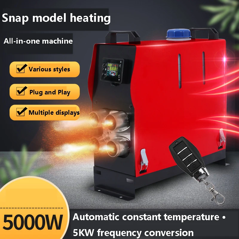 5KW 24V Car Parking Heater Truck 12V Diesel Heating Integrated Engine Fuel Air Heater Water Heating Engine Preheating Boiler
5KW 24V Car Parking Heater Truck 12V Diesel Heating Integrated Engine Fuel Air Heater Water Heating Engine Preheating Boiler