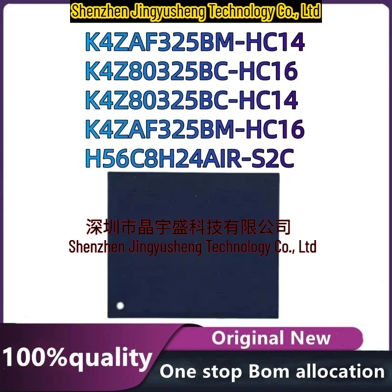 New Original K4Z80325BC-HC14 K4Z80325BC-HC16 K4ZAF325BM-HC14 K4ZAF325BM-HC16 H56C8H24AIR-S2C IC Chip in Stock
New Original K4Z80325BC-HC14 K4Z80325BC-HC16 K4ZAF325BM-HC14 K4ZAF325BM-HC16 H56C8H24AIR-S2C IC Chip in Stock