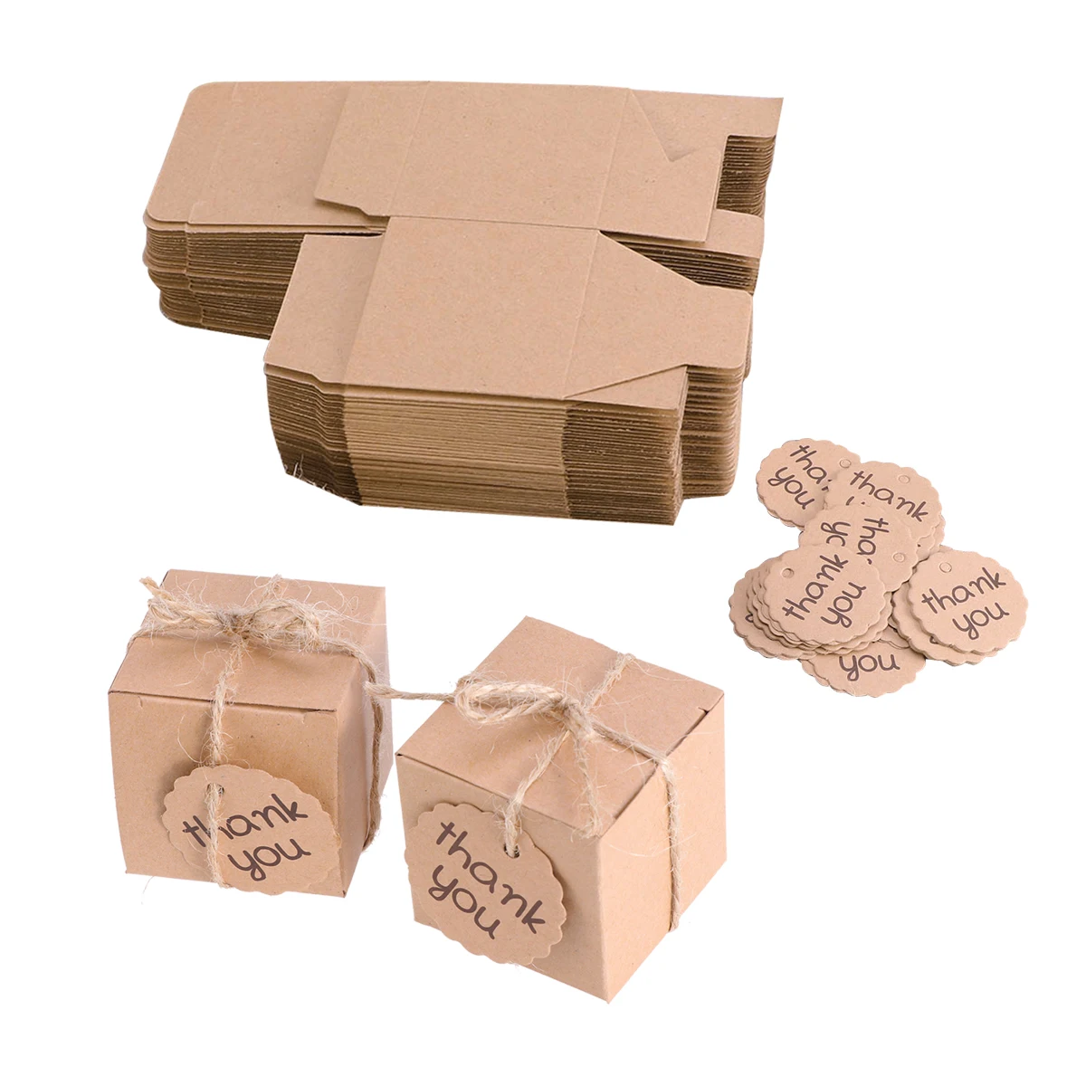 20 Pcs Paper Candy Boxes Gift Thank You Cards Party Favors Treats Cookies Wedding
20 Pcs Paper Candy Boxes Gift Thank You Cards Party Favors Treats Cookies Wedding