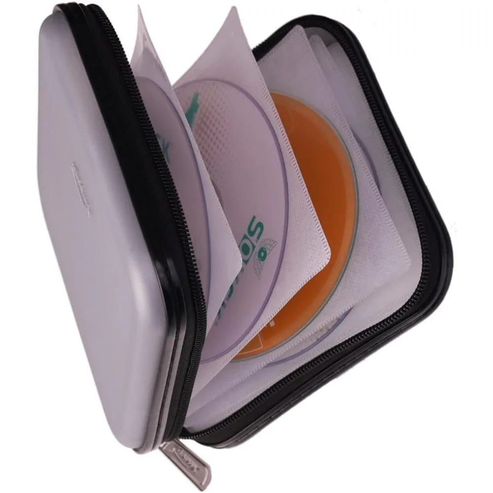 32 Capacity Heavy Duty DVD/CD Case Holder - Portable DVD/VCD Storage Disk, Hard Shell Sturdy case, Car CD Disk Holder, Booklet,
32 Capacity Heavy Duty DVD/CD Case Holder - Portable DVD/VCD Storage Disk, Hard Shell Sturdy case, Car CD Disk Holder, Booklet,