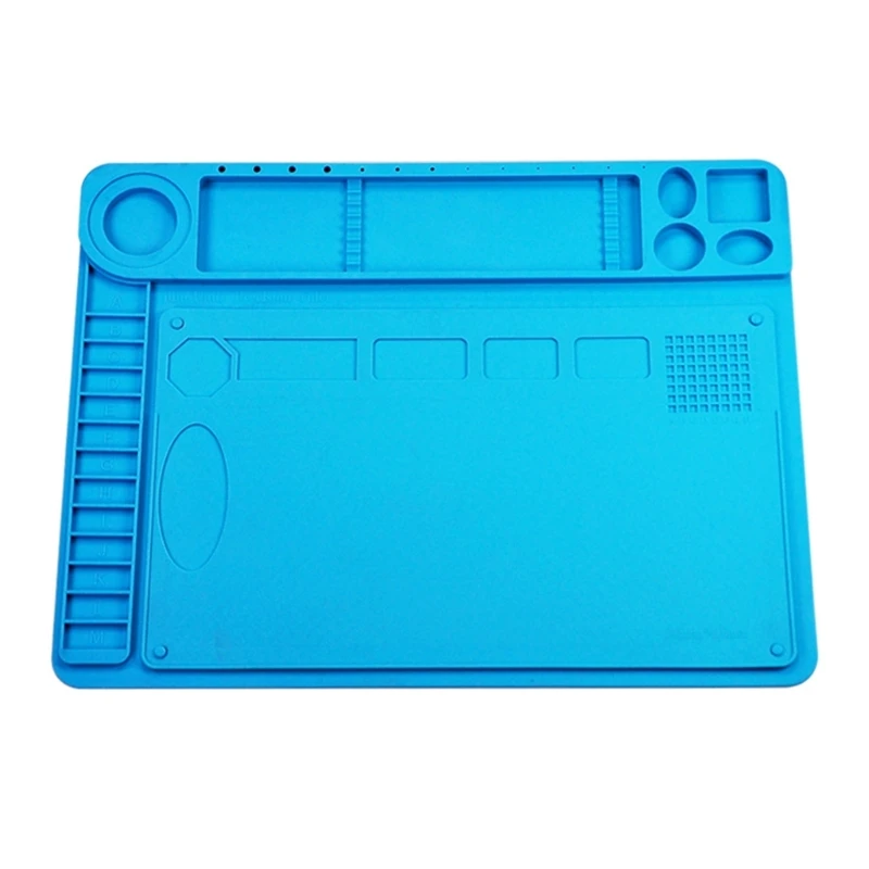 Insulation Silicone Pad, Non-slip Silicone Soldering Mat Simpler and More Convenient for Electronic Product
Insulation Silicone Pad, Non-slip Silicone Soldering Mat Simpler and More Convenient for Electronic Product