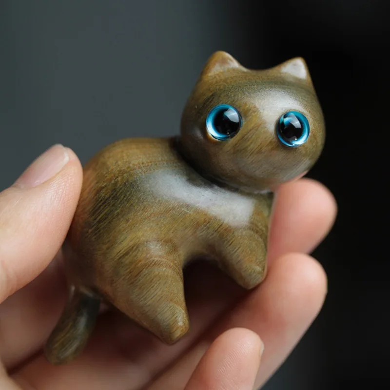 Green Sandalwood Lucky Cat Statue,Mini Cute Wooden Cat Desktop Ornaments,For Office Home Decoration gift,Cat lovers Collectable
Green Sandalwood Lucky Cat Statue,Mini Cute Wooden Cat Desktop Ornaments,For Office Home Decoration gift,Cat lovers Collectable