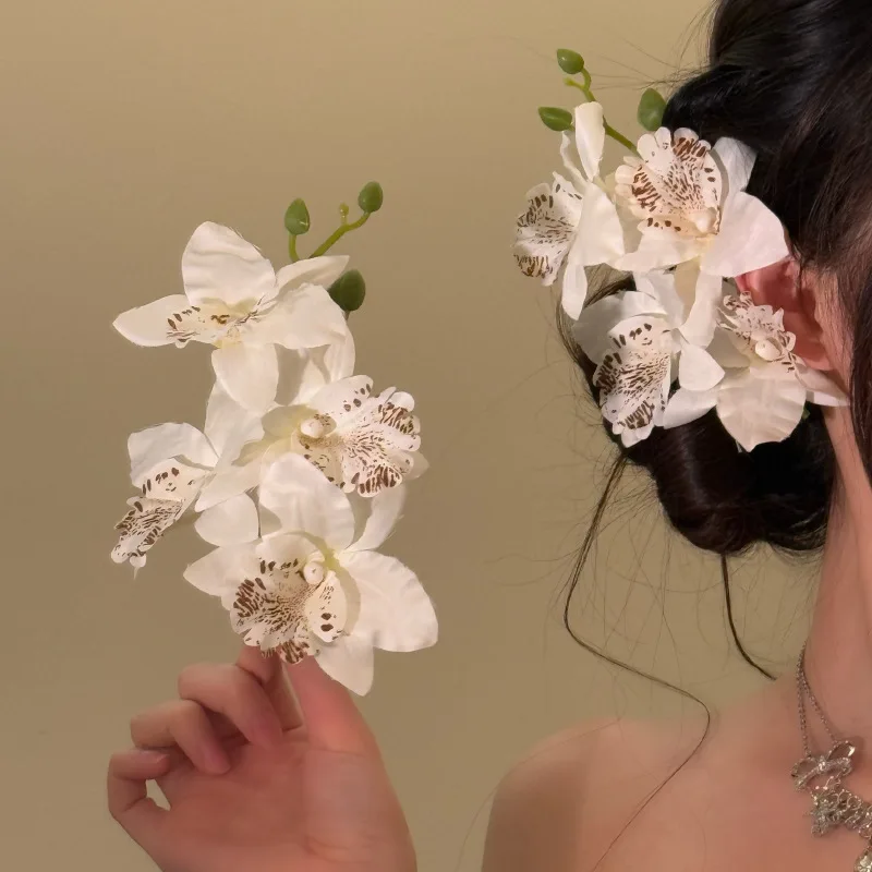 Orchid Inspired Hair Clips Artificial Flower Accessories Multicolor Orchid Designs PinkPurpleWhiteFlowers DelicateFloralHairware
Orchid Inspired Hair Clips Artificial Flower Accessories Multicolor Orchid Designs PinkPurpleWhiteFlowers DelicateFloralHairware