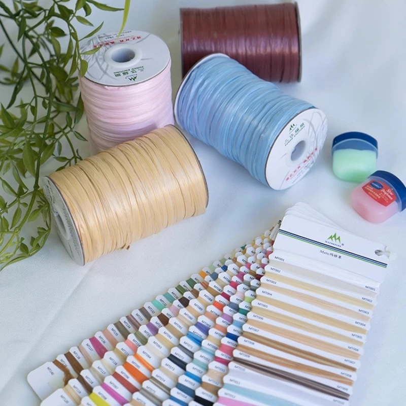 200M Tencel Linen Thread Rafi Grass Woven Thread Hemp Thread DIY Hand-knitted Hat Bag with Crochet Technique 
200M Tencel Linen Thread Rafi Grass Woven Thread Hemp Thread DIY Hand-knitted Hat Bag with Crochet Technique