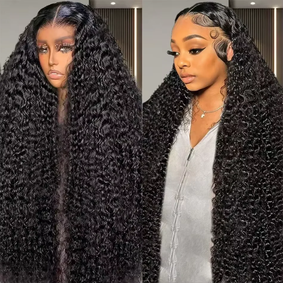 38 40 Inches HD 13x4 Lace Front Wig Deep Wave Transparent Lace Frontal Human Hair Wigs 200 Density Brazilian Remy For Women
38 40 Inches HD 13x4 Lace Front Wig Deep Wave Transparent Lace Frontal Human Hair Wigs 200 Density Brazilian Remy For Women
