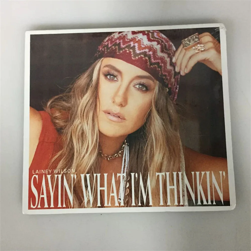 CD This Is The Debut Studio Album 'Sayin' What I'm Thinkin'' By America's New Generation Country Music Star Lainey Wilson.
CD This Is The Debut Studio Album 'Sayin' What I'm Thinkin'' By America's New Generation Country Music Star Lainey Wilson.