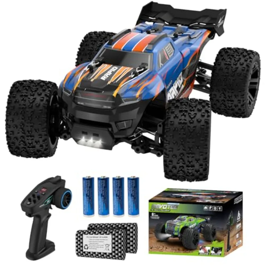 Off-road RC car for adults boys: 1:20 scale 4WD 38 KPH speed 2.4 GHz remote all-terrain electric monster truck black with red a
Off-road RC car for adults boys: 1:20 scale 4WD 38 KPH speed 2.4 GHz remote all-terrain electric monster truck black with red a