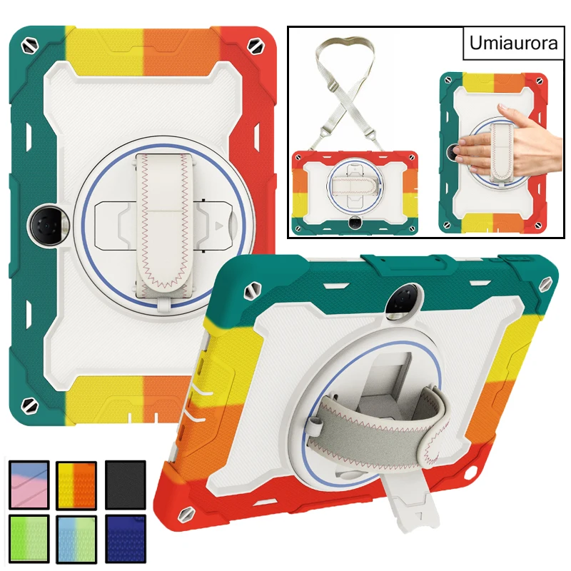 For Honor Magic Pad2 12.3 Pad 8 9 10 12.1 HEY2-W09 X8 X8a X9 X9a 11.5 inch Shockproof Stand Strap Tablet Case Rugged Cover Funda
For Honor Magic Pad2 12.3 Pad 8 9 10 12.1 HEY2-W09 X8 X8a X9 X9a 11.5 inch Shockproof Stand Strap Tablet Case Rugged Cover Funda