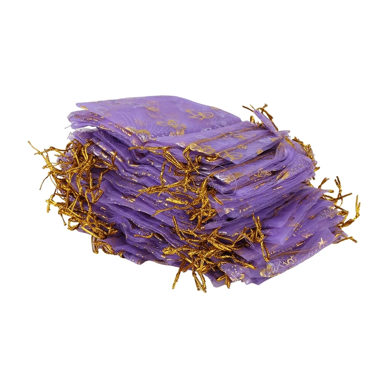 N84R-100Pcs Butterfly Drawstring Organza Wedding Gift Jewellery Candy Pouch Bags Purple
N84R-100Pcs Butterfly Drawstring Organza Wedding Gift Jewellery Candy Pouch Bags Purple
