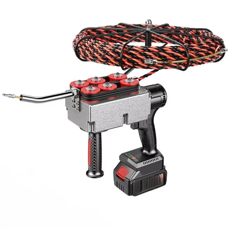 Brushless Lithium Cable Puller Cordless Wire Threading Machine Electric Conduit Fishing Tool For Electrician Cable Pulling
Brushless Lithium Cable Puller Cordless Wire Threading Machine Electric Conduit Fishing Tool For Electrician Cable Pulling