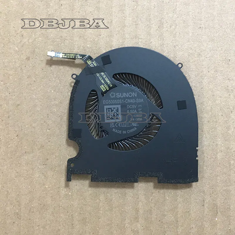 New Laptop Cooling Fan Cooler for Dell XPS Dell XPS 14 9440 EG50050S1-CN40-S9A 5V 0.5A Fan
New Laptop Cooling Fan Cooler for Dell XPS Dell XPS 14 9440 EG50050S1-CN40-S9A 5V 0.5A Fan
