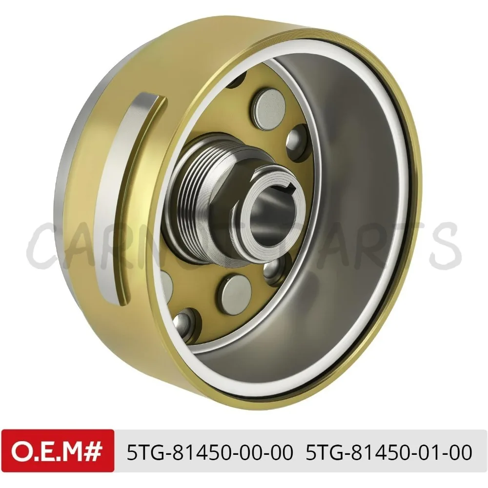 Flywheel Rotor for Yamaha YFZ450 2004-2009 2012-2013 5TG-81450-00-00 5TG-81450-01-00
Flywheel Rotor for Yamaha YFZ450 2004-2009 2012-2013 5TG-81450-00-00 5TG-81450-01-00