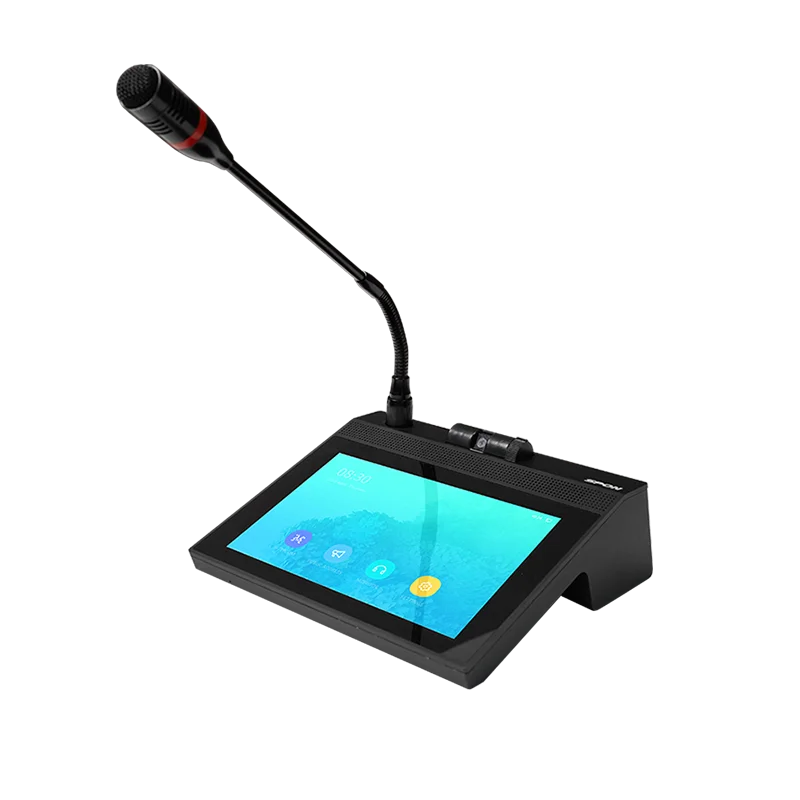 2025 hot sale IP Network paging microphone with video talk IP Audio Intercom Master Station Paging management SIP support suppl
2025 hot sale IP Network paging microphone with video talk IP Audio Intercom Master Station Paging management SIP support suppl