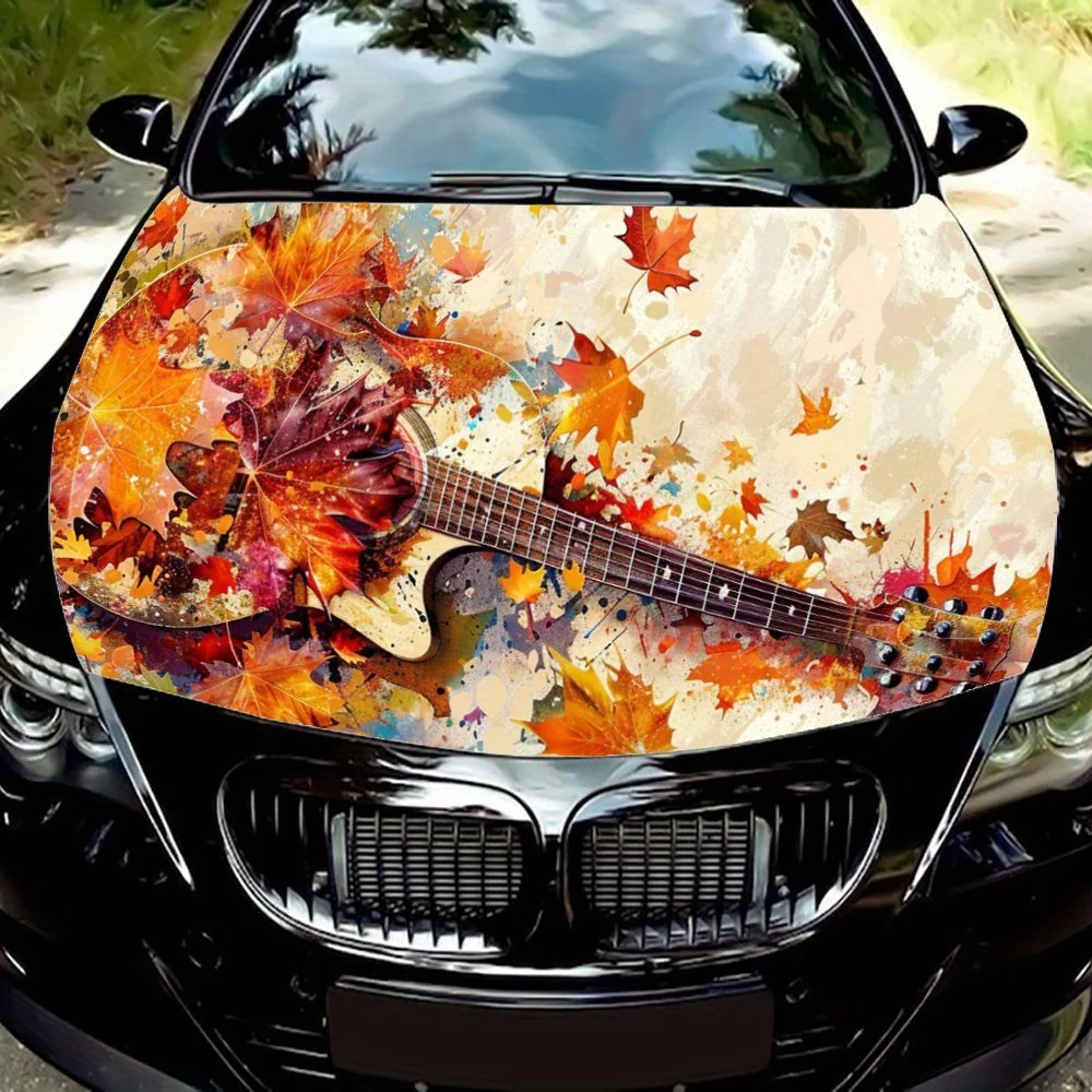 Maple Leaves; Autumn; Warm; Colorful; Guitar; Music; Artistic; Gift.Car Hood Decal Sticker, Motorcycle and Truck Decal, Self-adh
Maple Leaves; Autumn; Warm; Colorful; Guitar; Music; Artistic; Gift.Car Hood Decal Sticker, Motorcycle and Truck Decal, Self-adh