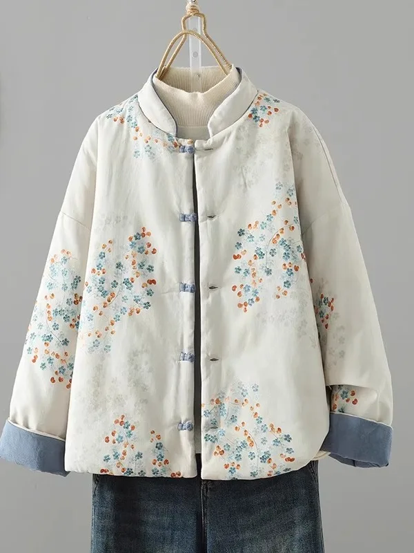 Новая китайская ретро-куртка из конопляного хлопка на пуговицах, женское зимнее двустороннее утепленное хлопковое пальто Dr Qing a Po
Новая китайская ретро-куртка из конопляного хлопка на пуговицах, женское зимнее двустороннее утепленное хлопковое пальто Dr Qing a Po