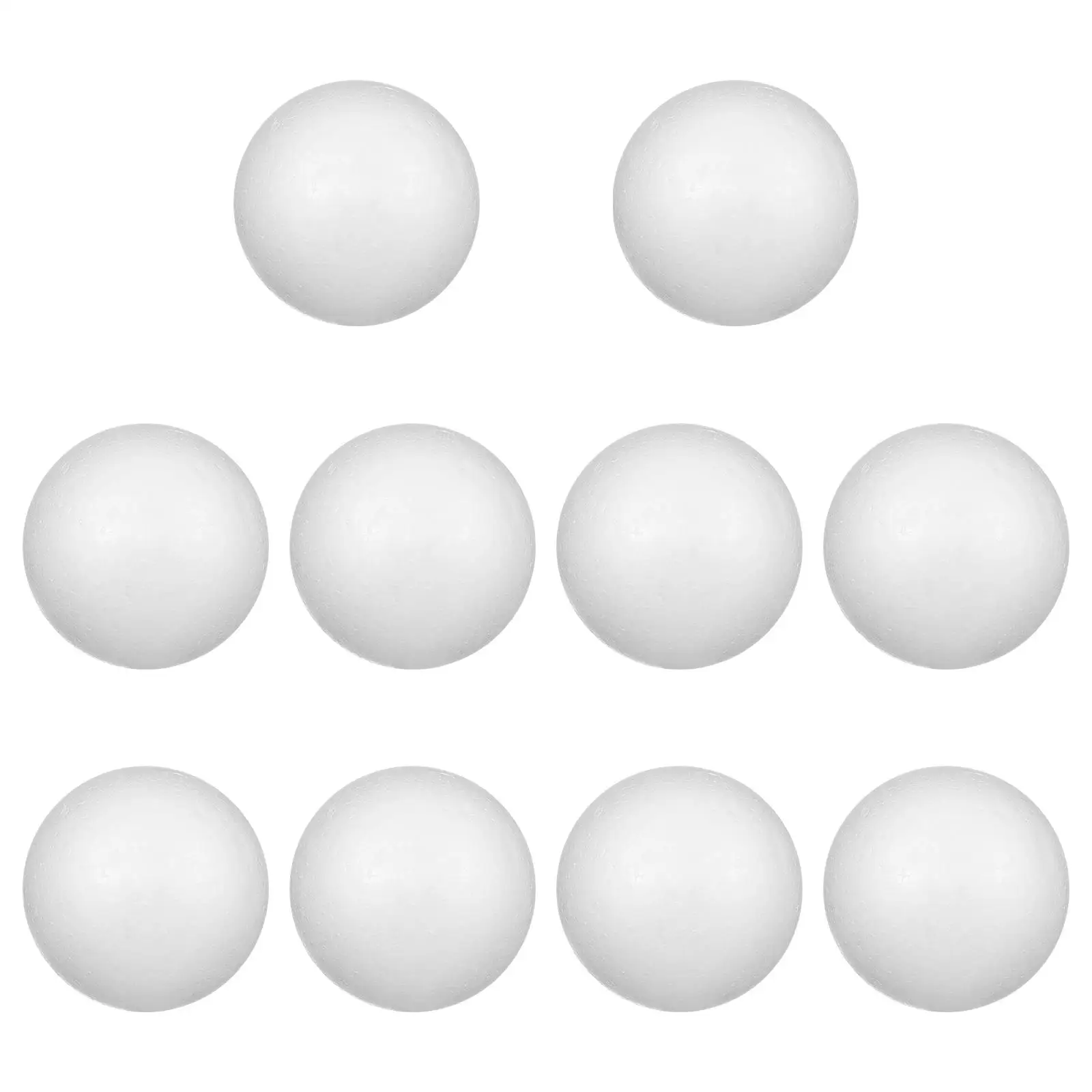 10 Pcs Craft Balls 6cm White Polystyrene Foam Solid spheres for Christmas Ornaments DIY Activities Molecular Model Decorations
10 Pcs Craft Balls 6cm White Polystyrene Foam Solid spheres for Christmas Ornaments DIY Activities Molecular Model Decorations