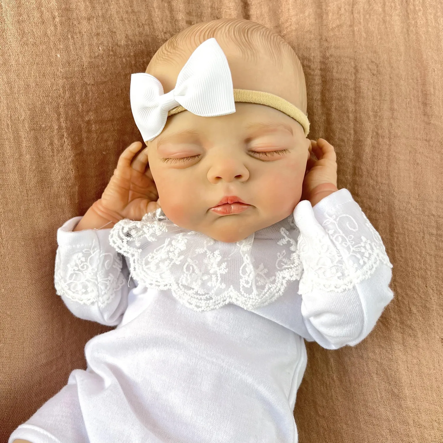 BZDOLL Vinyl Limbs Cloth Body 48 CM Reborn Baby Doll Baby Lifelike Doll Toy Birthday Gift Play House Toy
BZDOLL Vinyl Limbs Cloth Body 48 CM Reborn Baby Doll Baby Lifelike Doll Toy Birthday Gift Play House Toy