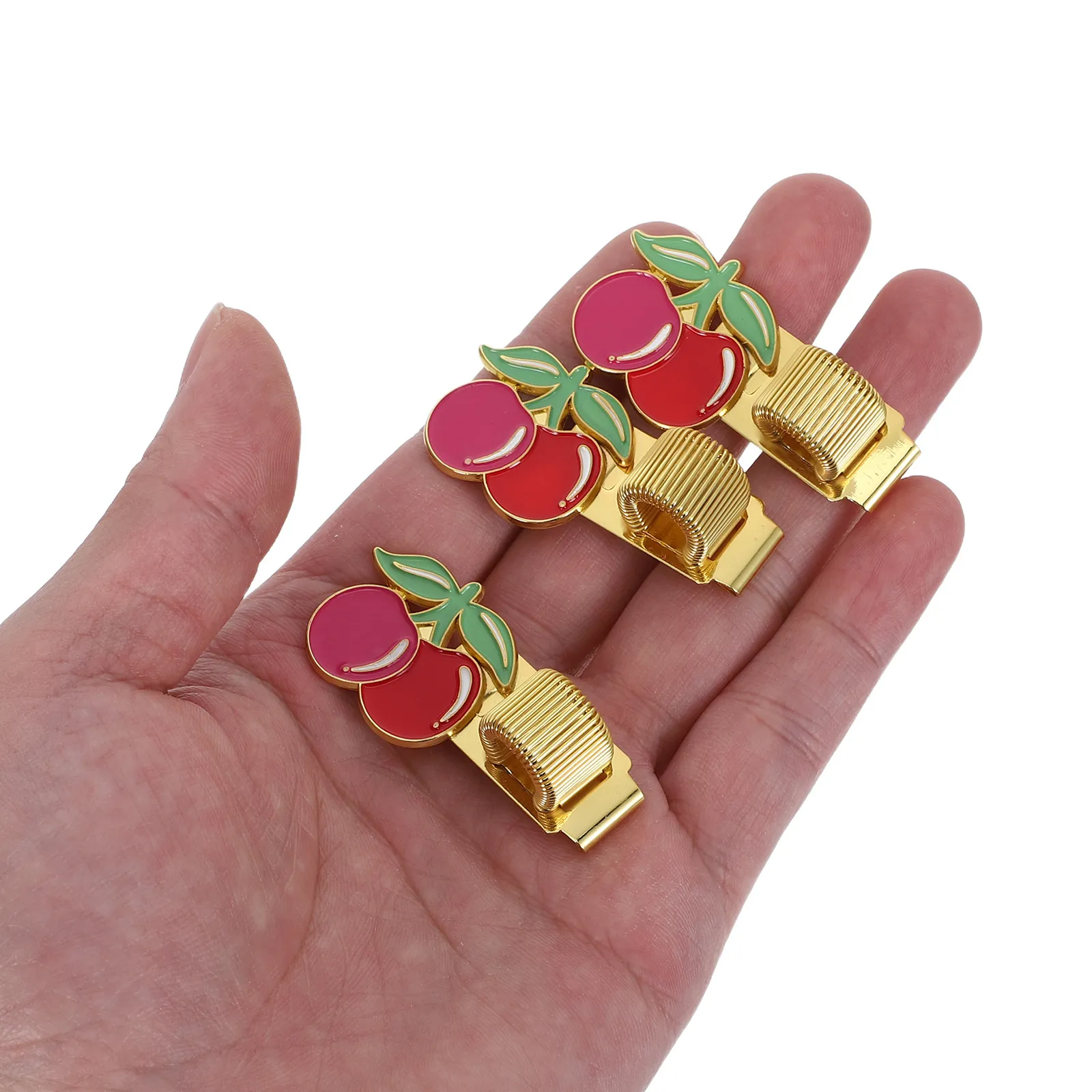3Pcs Decorative Pen Clip Holders Cherry Design Zinc Alloy Spring Pen Organizing Loop Portable Pencil Holder for Planner Notebook
3Pcs Decorative Pen Clip Holders Cherry Design Zinc Alloy Spring Pen Organizing Loop Portable Pencil Holder for Planner Notebook