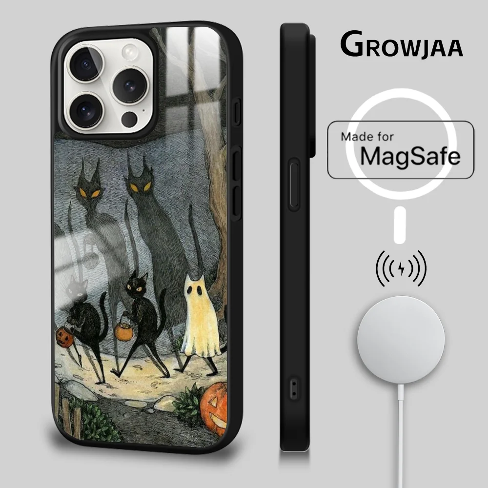 Dark Funny Monster Cat Fox Creative Phone Case For iPhone 15 14 13 12 11 Pro Max Plus Magsafe Wireless Charging Cover
Dark Funny Monster Cat Fox Creative Phone Case For iPhone 15 14 13 12 11 Pro Max Plus Magsafe Wireless Charging Cover