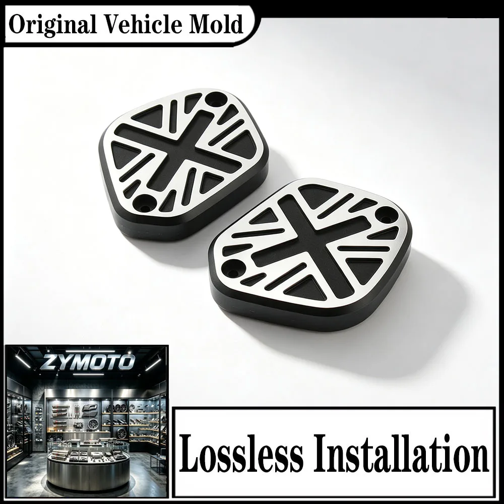 FOR Triumph Rocket 3R Rocket 3GT Rocket3 Rocket 3 2020-2024 Brake Reservoir Cover Cap Pair Black Aluminum
FOR Triumph Rocket 3R Rocket 3GT Rocket3 Rocket 3 2020-2024 Brake Reservoir Cover Cap Pair Black Aluminum