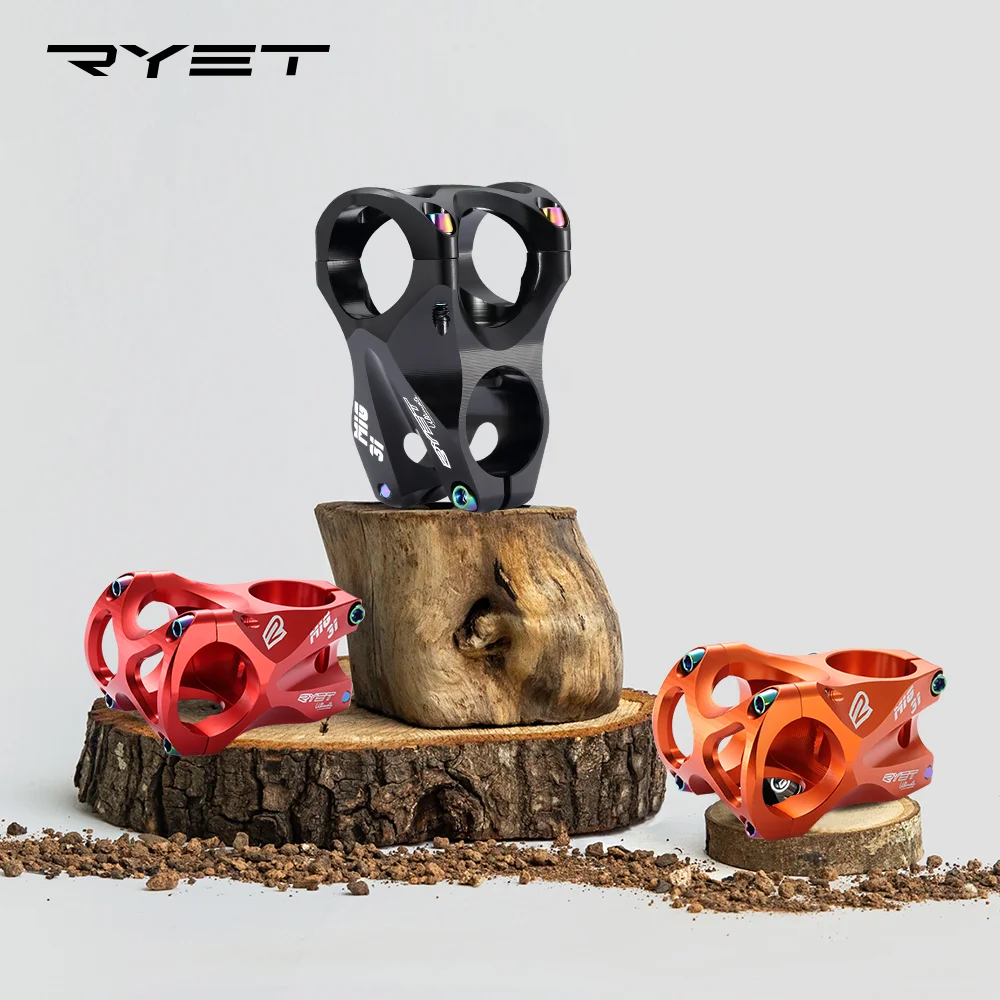 RYET Ultralight Bicycle Stem 31.8mm MTB Road Bike Handlebar Stem 7075 Aluminum Alloy CNC 28.6 Steerer Cycling Stem Bicycle Parts
RYET Ultralight Bicycle Stem 31.8mm MTB Road Bike Handlebar Stem 7075 Aluminum Alloy CNC 28.6 Steerer Cycling Stem Bicycle Parts