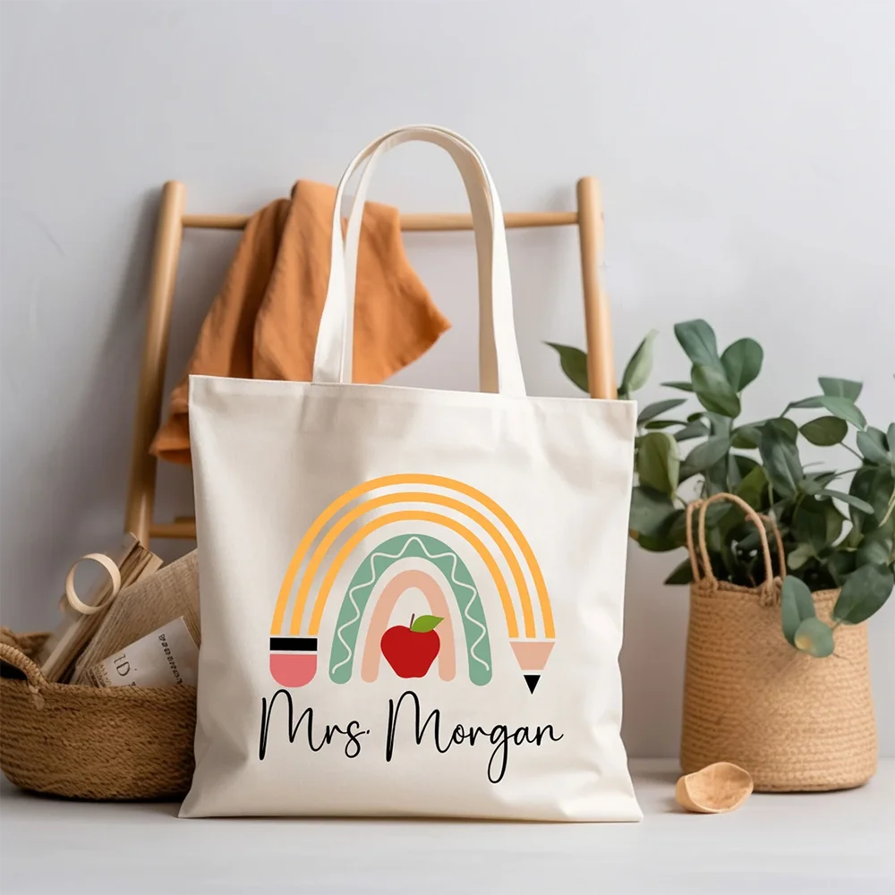 Personalized Teacher Tote Bag Appreciation Gift Back to School Unique School Gift Idea for middle school Teachers use daily life
Personalized Teacher Tote Bag Appreciation Gift Back to School Unique School Gift Idea for middle school Teachers use daily life