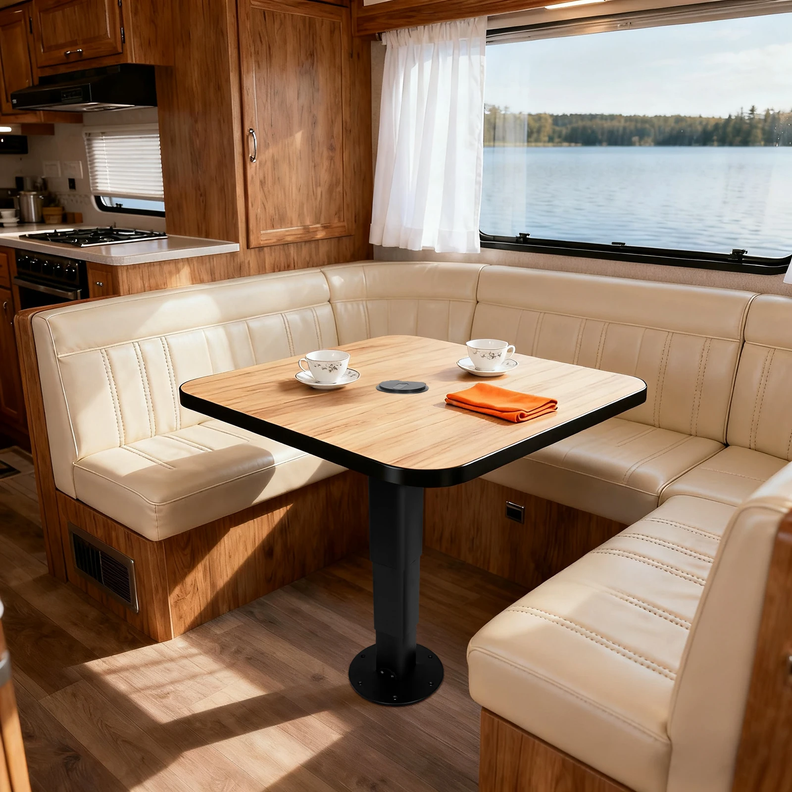 Телескопическая подставка для стола RV, простая в установке, съемная, с надежной фиксацией, для караванов, автодомов, яхт
Телескопическая подставка для стола RV, простая в установке, съемная, с надежной фиксацией, для караванов, автодомов, яхт