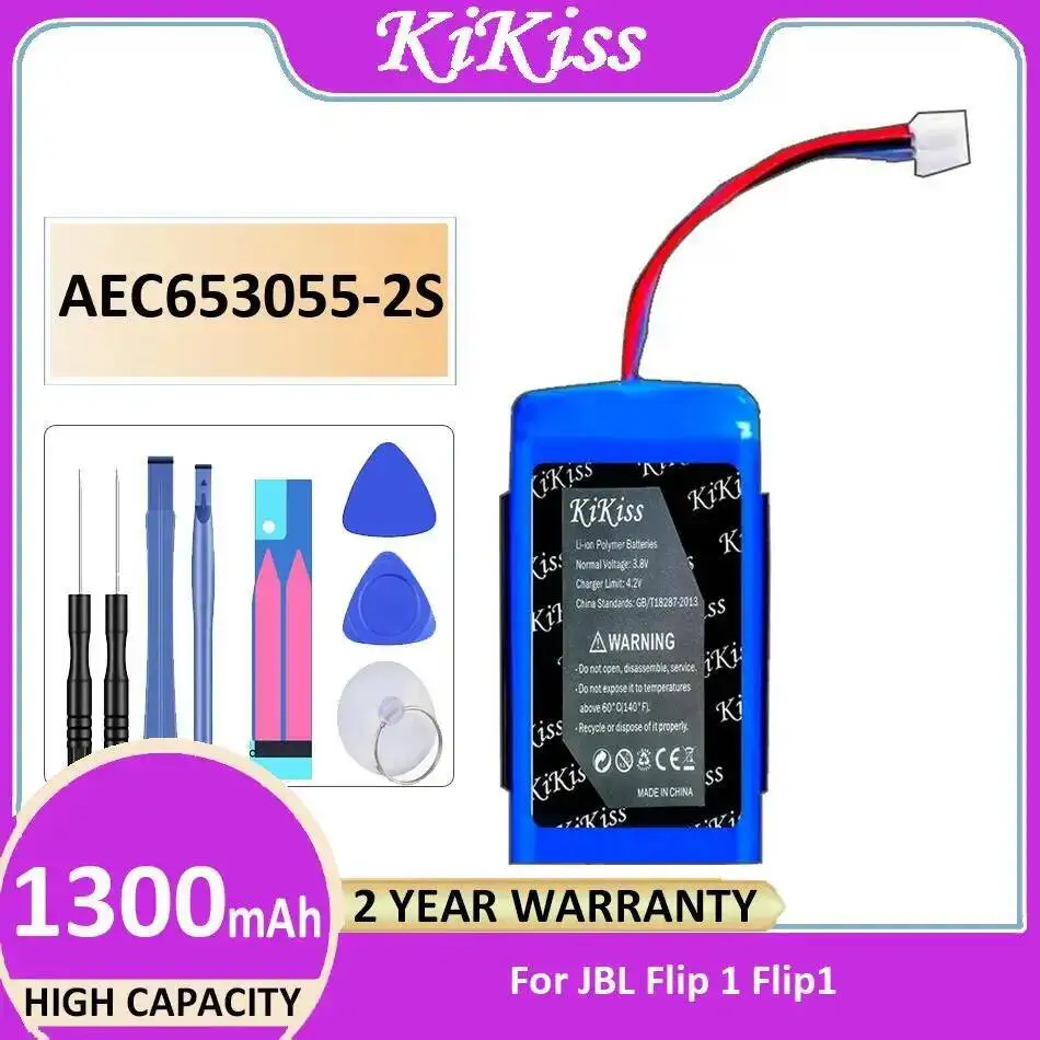 For Jbl Flip 1 Flip1 High-Capacity Speaker Battery AEC653055-2S Fast Charging 1300Mah
For Jbl Flip 1 Flip1 High-Capacity Speaker Battery AEC653055-2S Fast Charging 1300Mah
