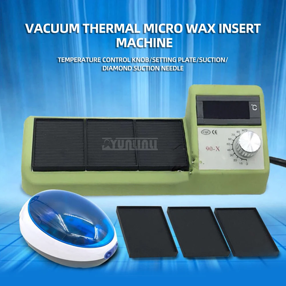 Vacuum thermal micro wax inlaying machine, point drilling, stone suction, point waxing machine, jewelry tool
Vacuum thermal micro wax inlaying machine, point drilling, stone suction, point waxing machine, jewelry tool