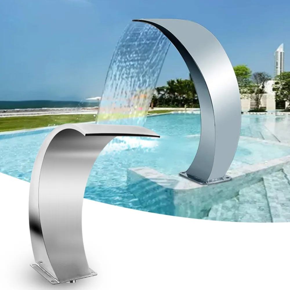 Garden Spray Spa Pool Accessories Above Ground Stainless Steel Silver Pool Waterfall
Garden Spray Spa Pool Accessories Above Ground Stainless Steel Silver Pool Waterfall