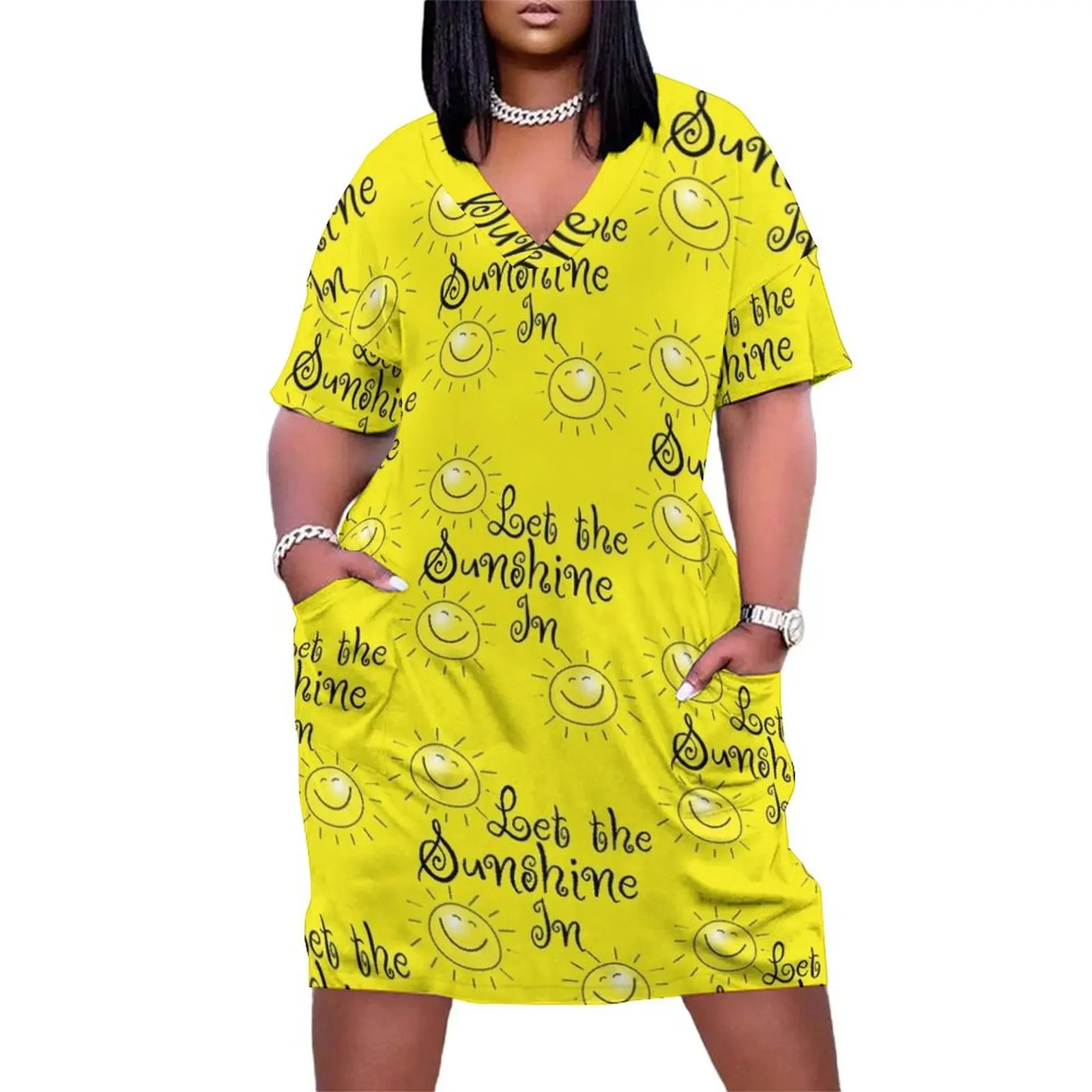 Let The Sunshine In Happy Design Loose Pocket Dress Party dresses elegant party dresses for women 2025 women dress
Let The Sunshine In Happy Design Loose Pocket Dress Party dresses elegant party dresses for women 2025 women dress