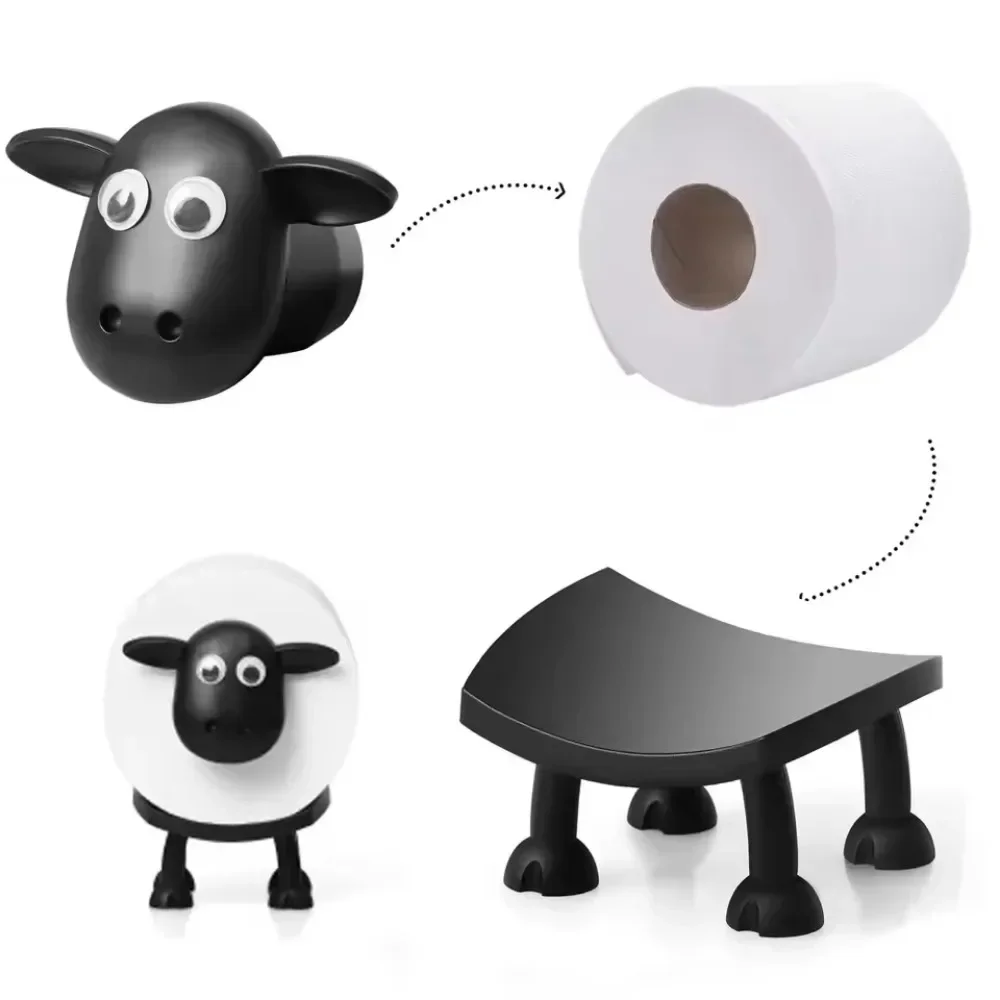 New Summer Resin Sheep Toilet Paper Holder Stackable Animal Tissue Organizer Creative Bathroom Decor for Farmhouse Modern Homes
New Summer Resin Sheep Toilet Paper Holder Stackable Animal Tissue Organizer Creative Bathroom Decor for Farmhouse Modern Homes