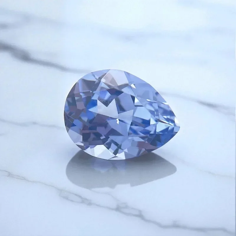 High Quality Lab Grown Sapphire Pear Cut Cornflower Color DIY Charms Jewelry Making Main Materials Selectable Certificate
High Quality Lab Grown Sapphire Pear Cut Cornflower Color DIY Charms Jewelry Making Main Materials Selectable Certificate